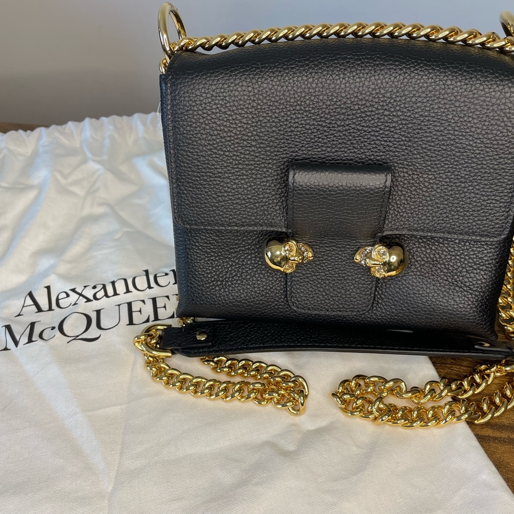 Alexander McQueen Black Shoulder Bag